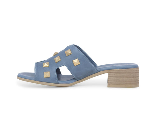 Melluso Donna Ciabatte Pelle K56018Z-252116 Blu